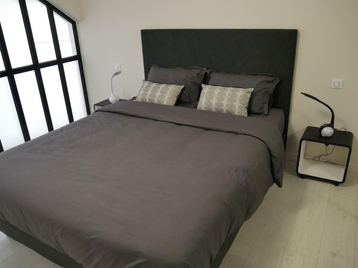 Grand Loft Chic Et Moderne, Deco Industrielle Appartement Beausoleil Buitenkant foto