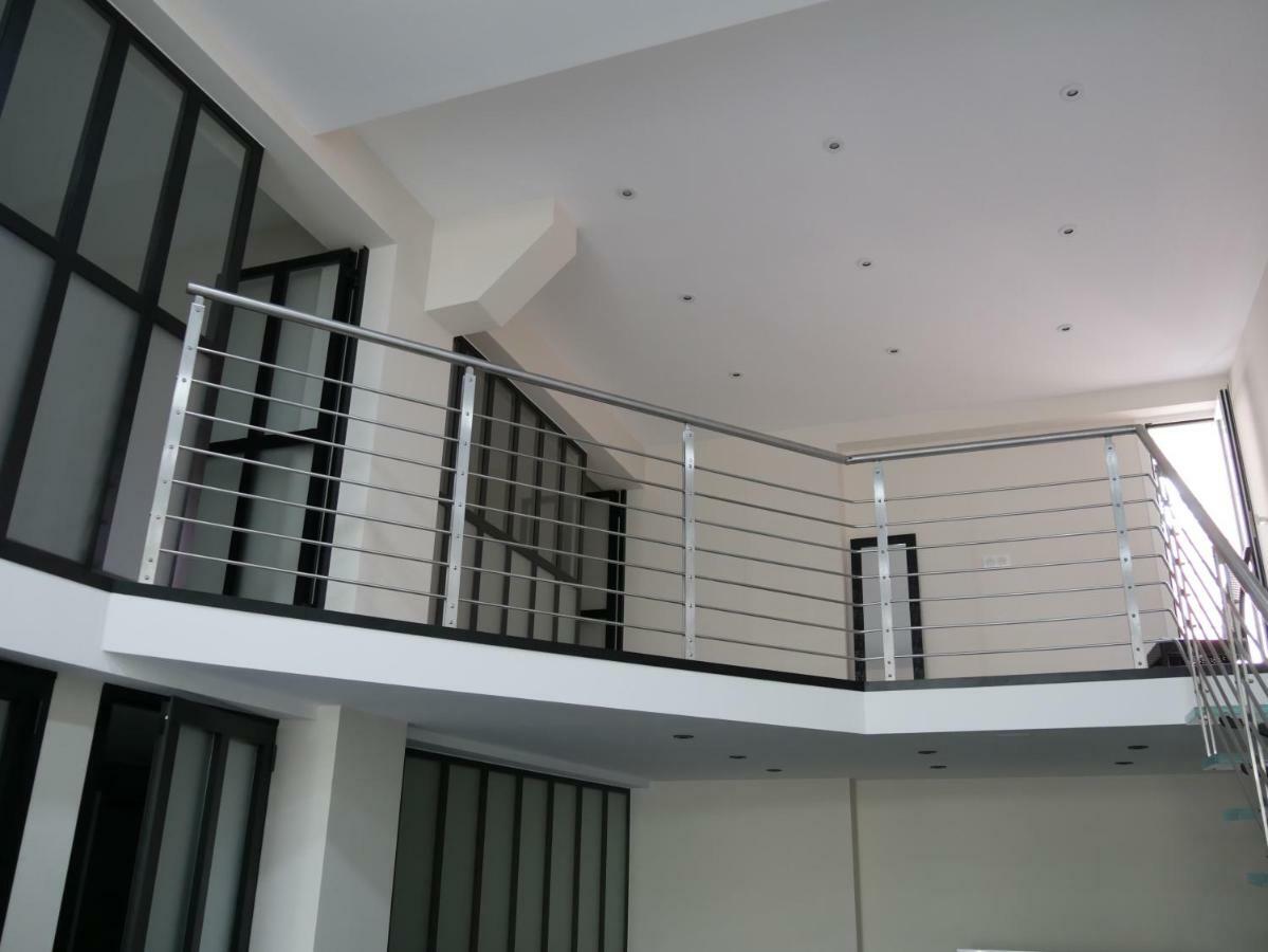 Grand Loft Chic Et Moderne, Deco Industrielle Appartement Beausoleil Buitenkant foto