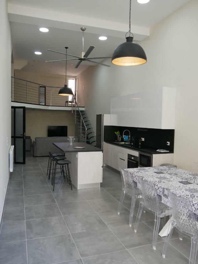 Grand Loft Chic Et Moderne, Deco Industrielle Appartement Beausoleil Buitenkant foto